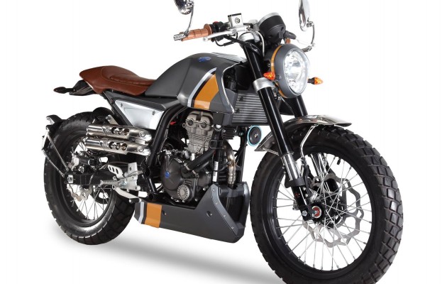 FB Mondial, renaissance d’une marque historique avec un modèle 125cc/300cc de toute beauté. Version Abs disponible.